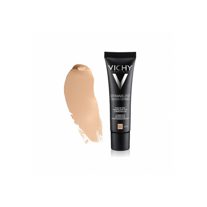 Vichy Dermablend Covermatte Fond de Teint Poudre Compacte 12h 45 Gold