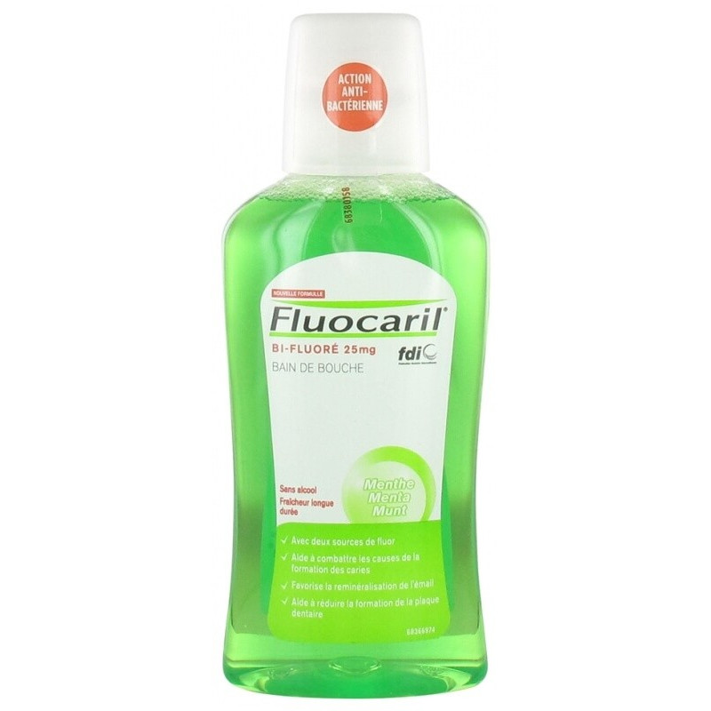 Fluocaril Mouthwash Bi-Fluorescent 25 mg 300 ml