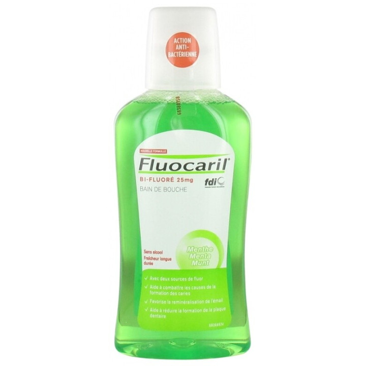 Fluocaril Bain de Bouche Bi-Fluoré 25 mg 300 ml