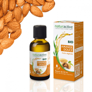 Naturactive Organic Sweet Almond Vegetable Oil 50 ml