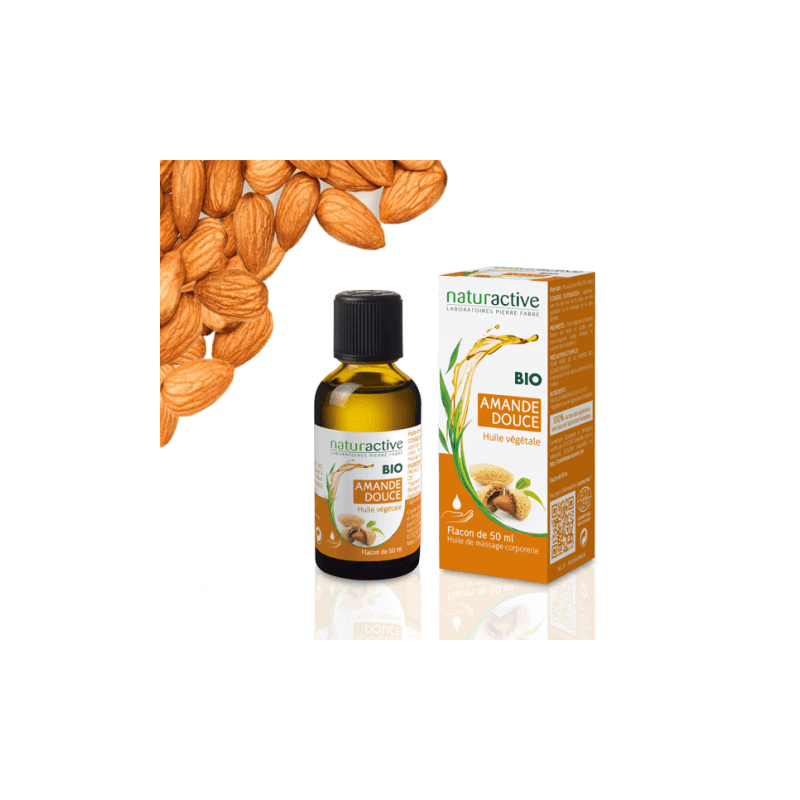 Naturactive Huile végétale AMANDE DOUCE BIO 50 ml