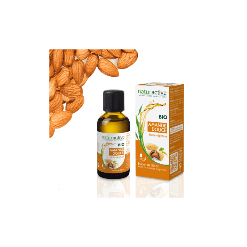 Naturactive Organic Sweet Almond Vegetable Oil 50 ml