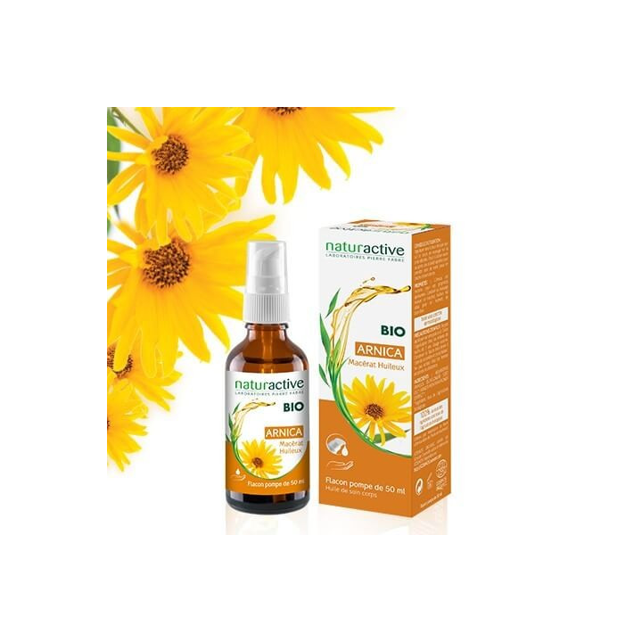 Naturactive Macérat Huileux ARNICA BIO 50 ml