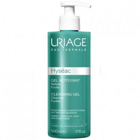 URIAGE Hyséac Cleansing Gel 500 ml