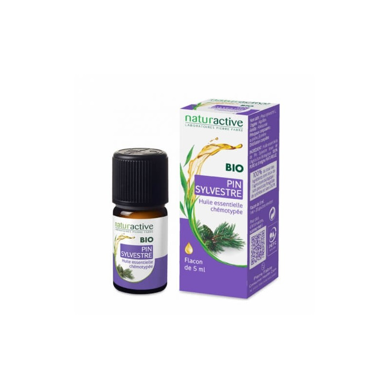 NATURACTIVE BIO Huile Essentielle Pin Sylvestre 5 ml