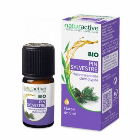 NATURACTIVE BIO Huile Essentielle Pin Sylvestre 5 ml