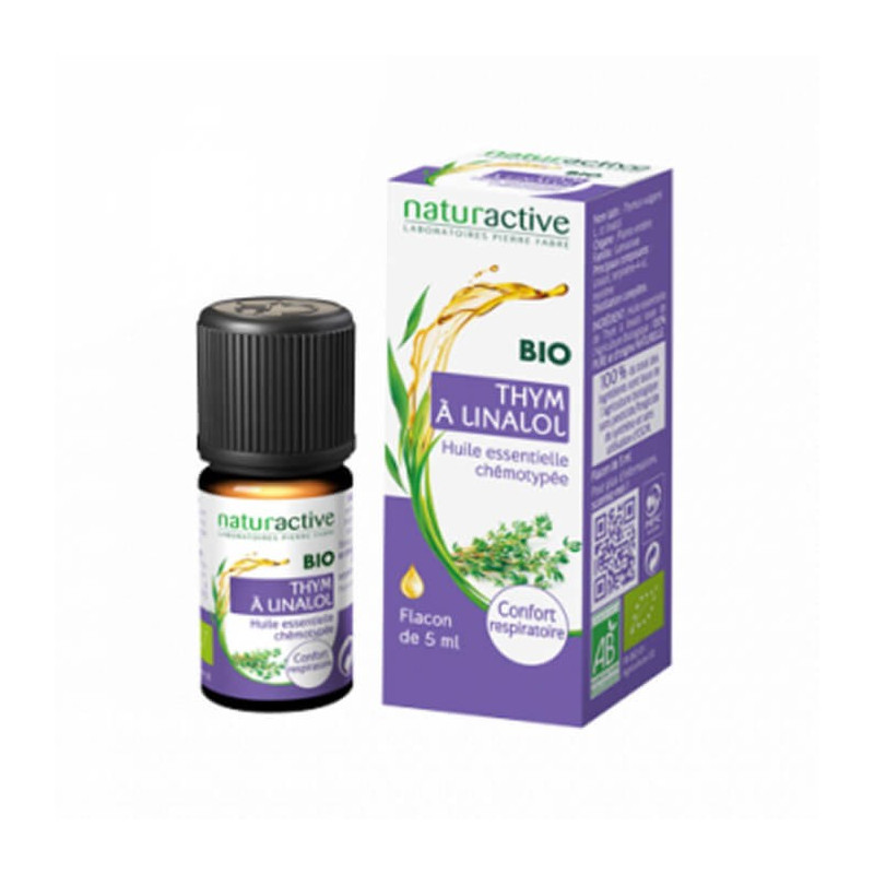 NATURACTIVE ORGANIC Essential Oil Thyme Linalool 5 ml
