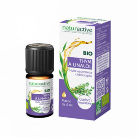 NATURACTIVE BIO Huile essentielle Thym à Linalol 5 ml