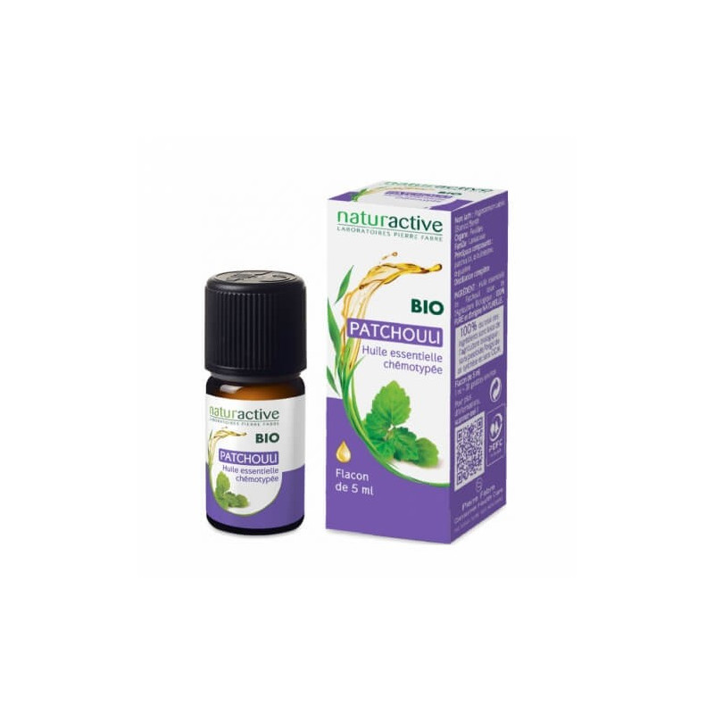 NATURACTIVE BIO Huile essentielle Patchouli 5 ml