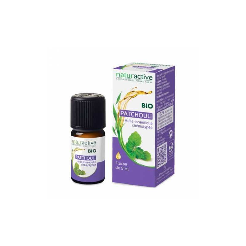 NATURACTIVE ORGANIC Patchouli Essential Oil 5 ml
