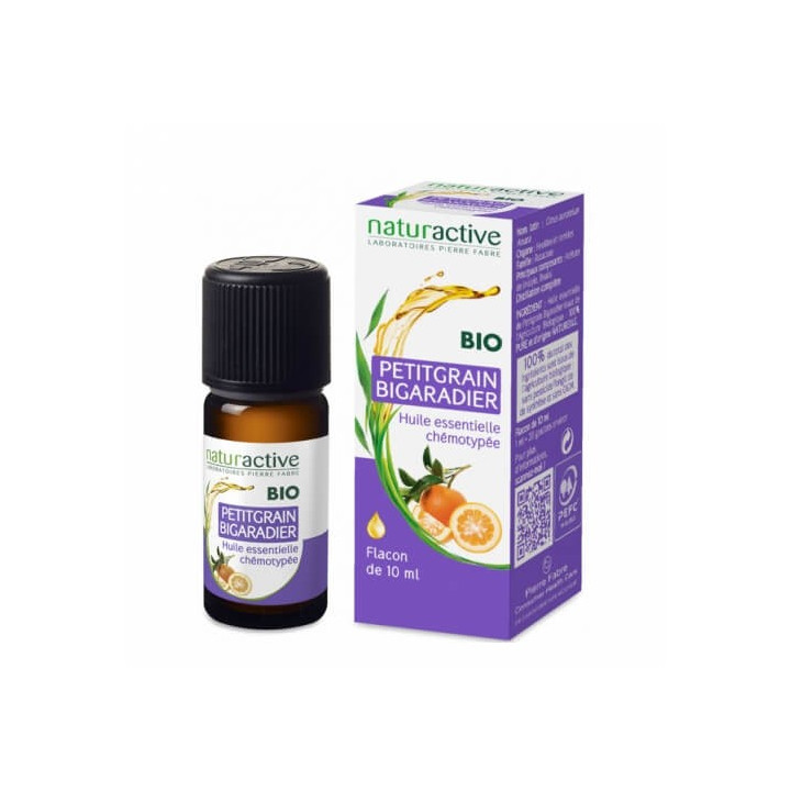 NATURACTIVE Organic Essential Oil Petitgrain Bigaradier 10 ml