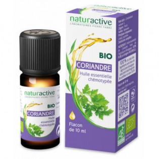 NATURACTIVE BIO Huile Essentielle Coriandre 10 ml