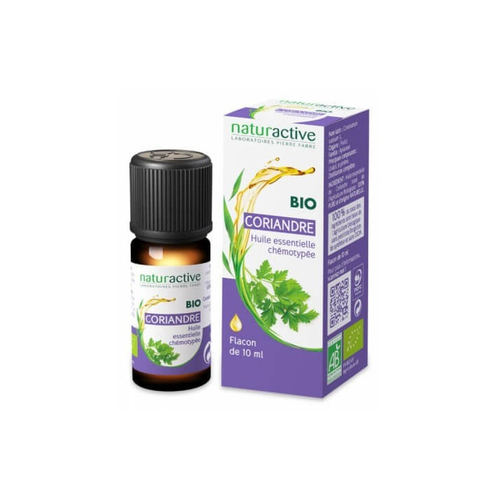 NATURACTIVE ORGANIC Coriander Essential Oil 10 ml