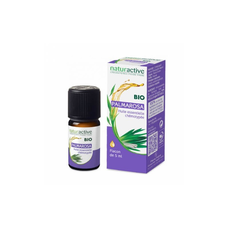 NATURACTIVE ORGANIC Palmarosa Essential Oil 5 ml