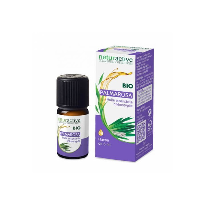 NATURACTIVE ORGANIC Palmarosa Essential Oil 5 ml