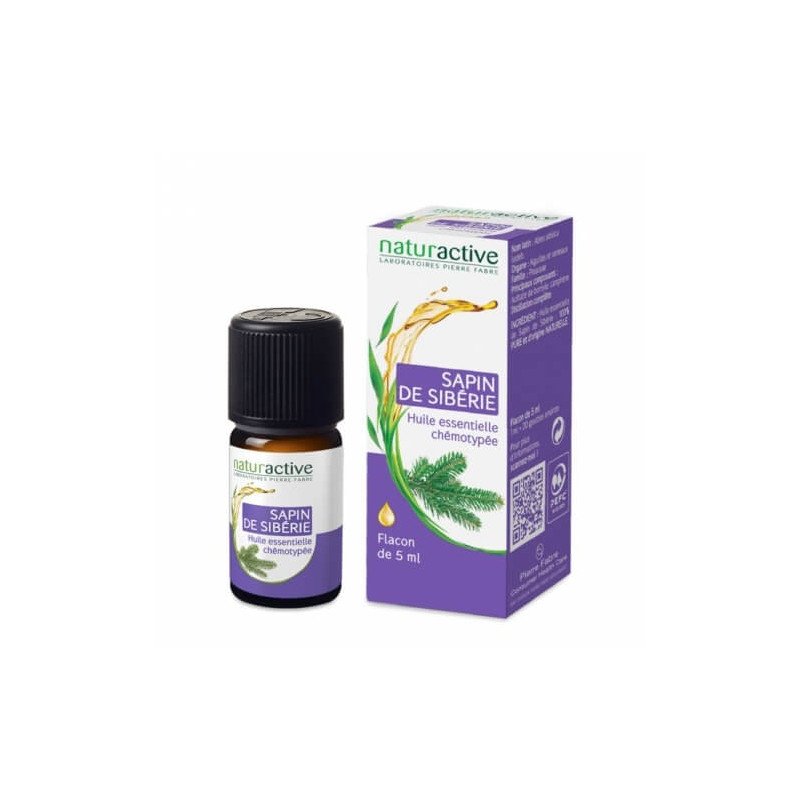 NATURACTIVE BIO Huile Essentielle Sapin de Sibérie 5 ml