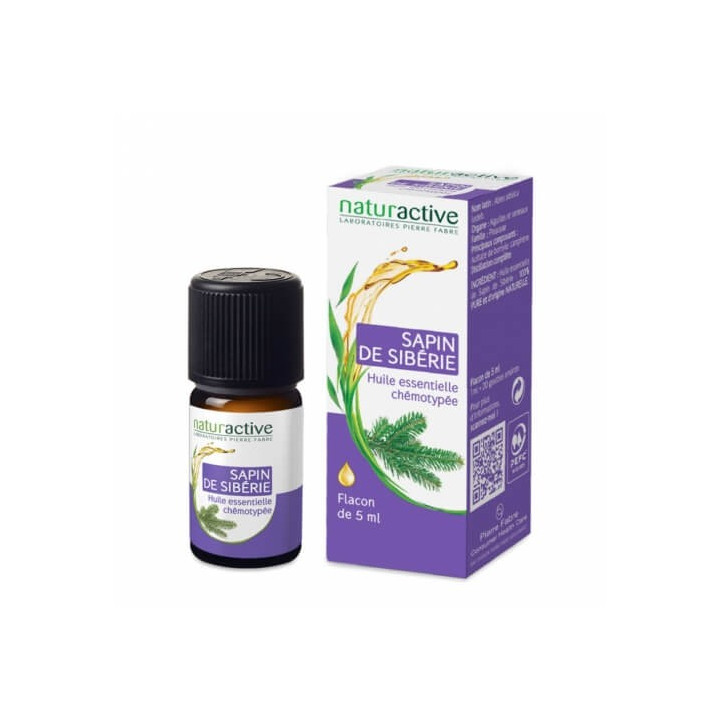 NATURACTIVE BIO Huile Essentielle Sapin de Sibérie 5 ml