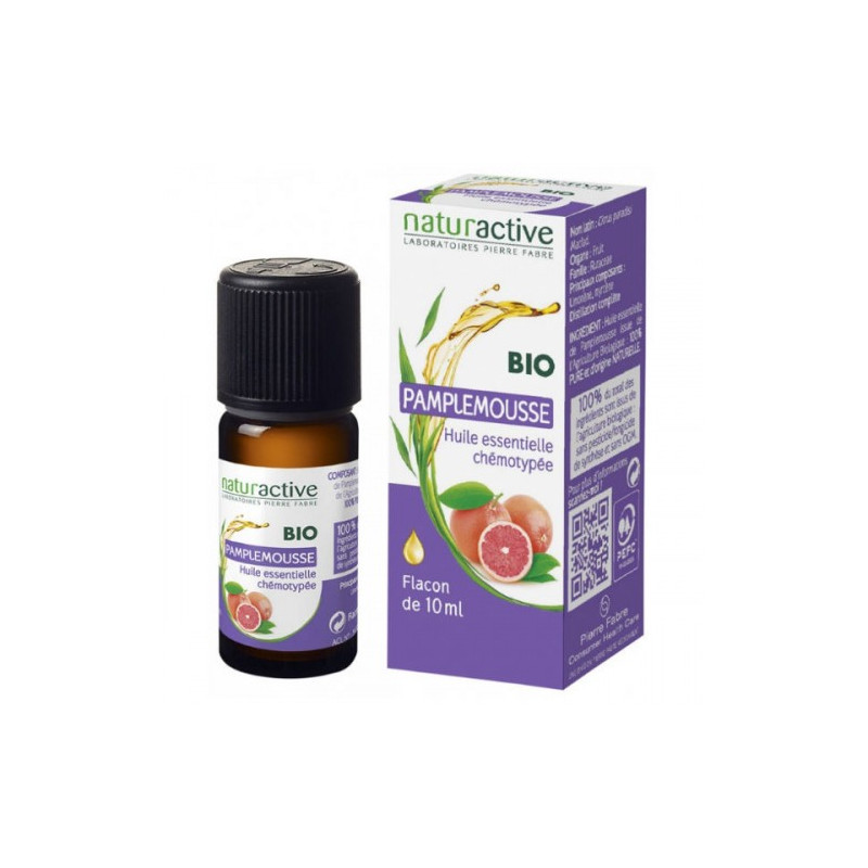 NATURACTIVE ORGANIC Grapefruit Essential Oil 10 ml