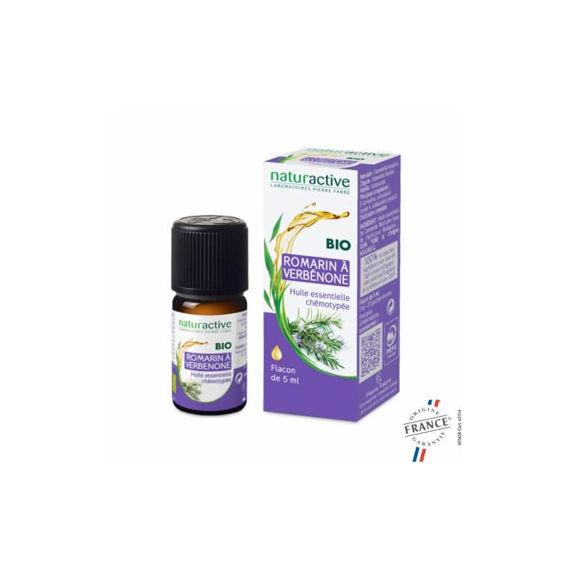 NATURACTIVE BIO Huile Essentielle Romarin à Verbénone 5 ml