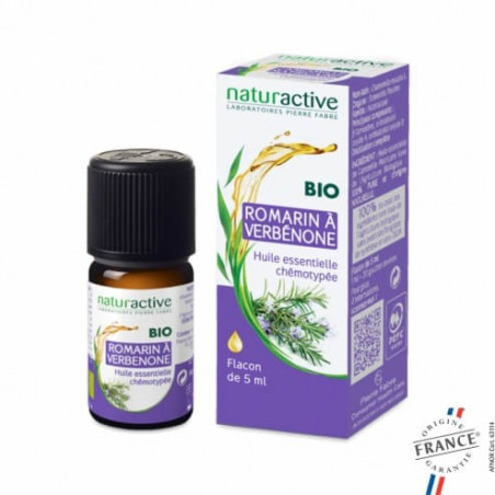 NATURACTIVE BIO Huile Essentielle Romarin à Verbénone 5 ml