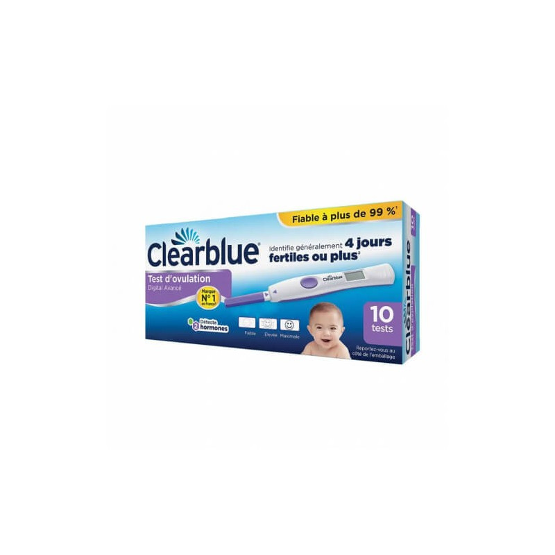 Clearblue Test d'ovulation x10