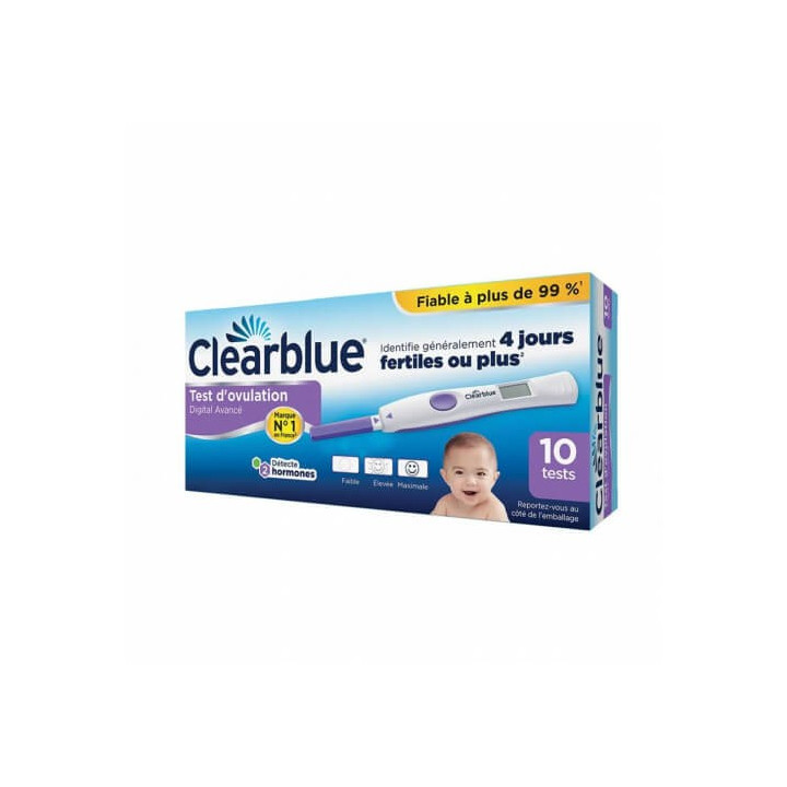 Clearblue Tests d'ovulation x10