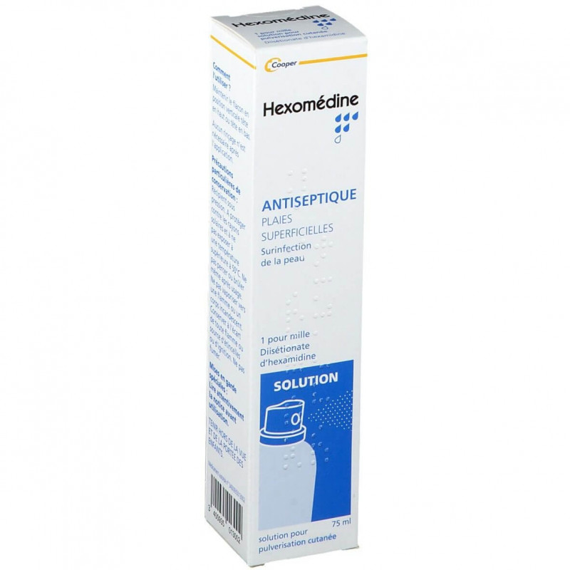 Hexomédine Solution en spray 75 ml