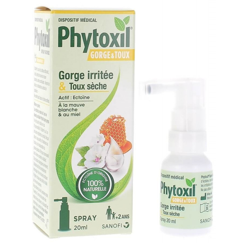 Phytoxil Gorge Irritée & Toux Sèche Spray 20 ml