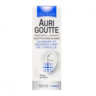 Aurigoutte ear drop bottle 15 ml