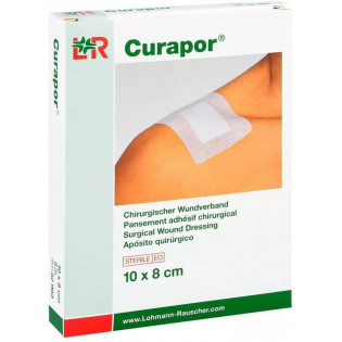 Lohmann Curapor Pansement Chirurgical stérile 7 x 5 cm boite de 10 