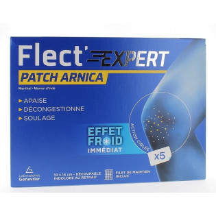 Flect'Expert Arnica Patch Immediate cold effect x5