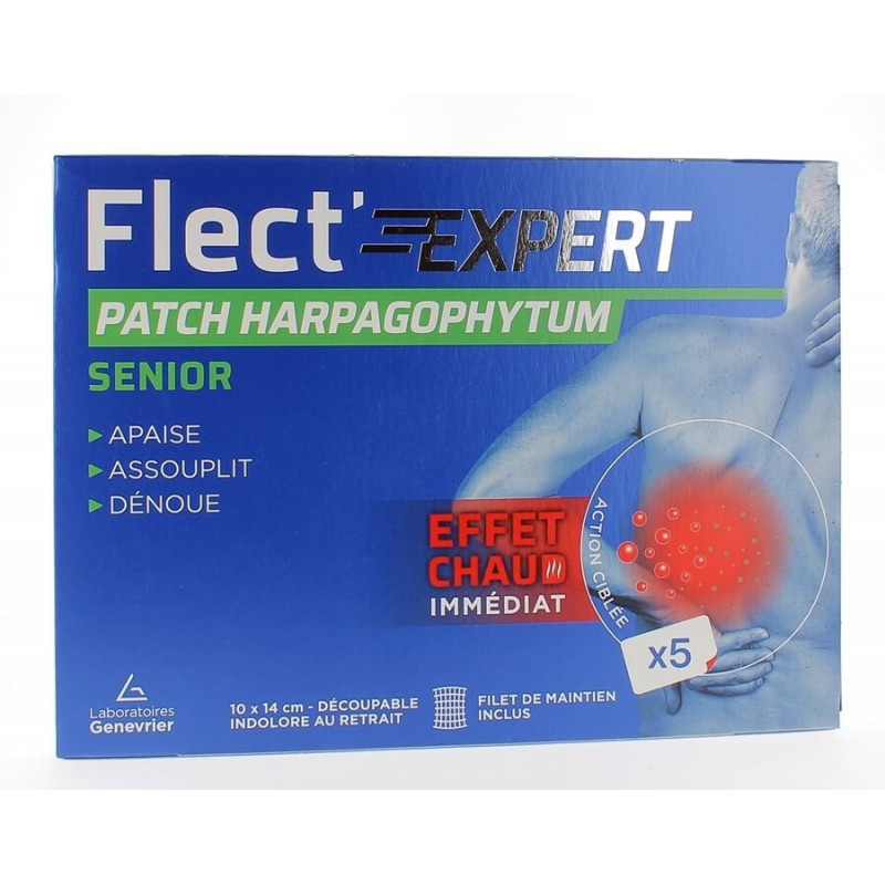 Flect'Expert Patch Harpagophytum Effet chaud immédiat x5