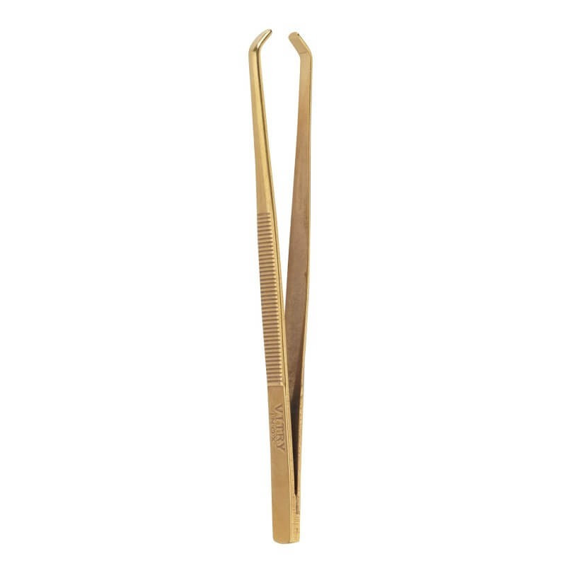 Golden tweezers 9 cm Vitry 