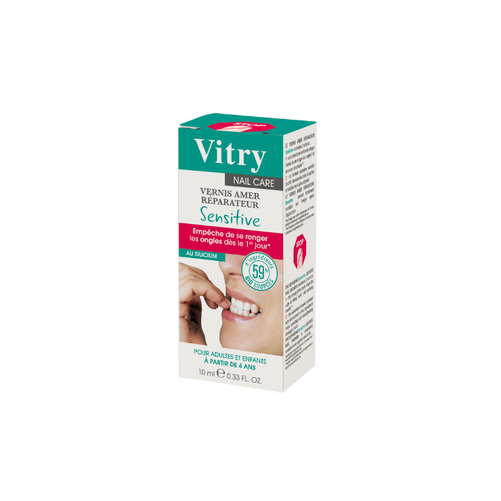 Bitter Nail Polish Sensitive Repair 10 ml Vitry 