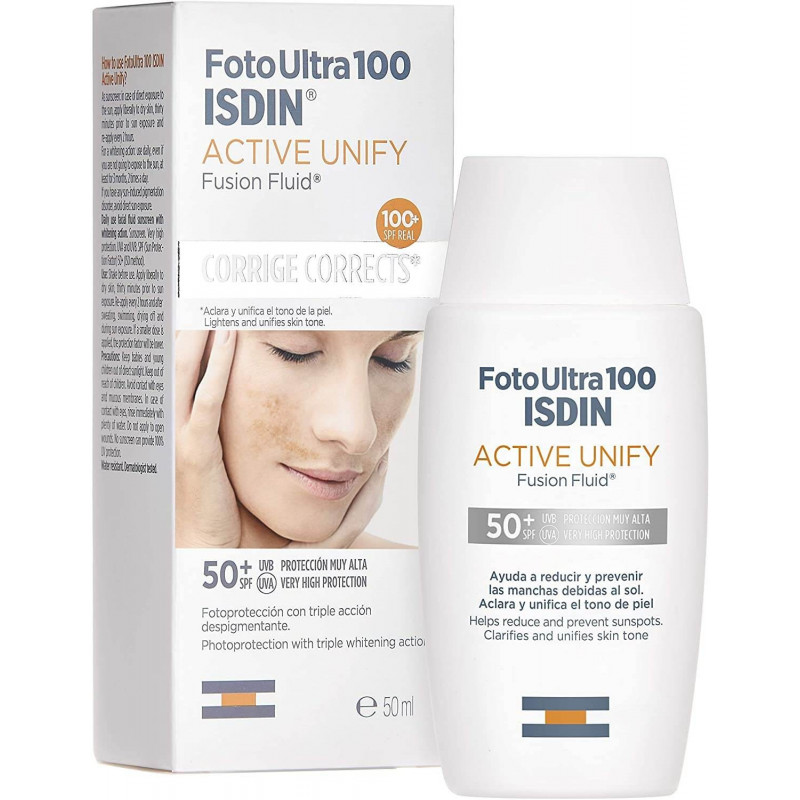 ISDIN FotoUltra 100 Active Unify Fusion Fluid SPF 50+ - 50 ml