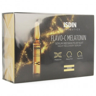 ISDIN Flavo-C Melatonin Night Repair Serum 30 vials