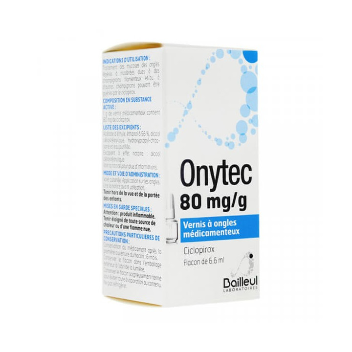 Onytec Medicated Nail Polish 80 mg/g 6.6 ml