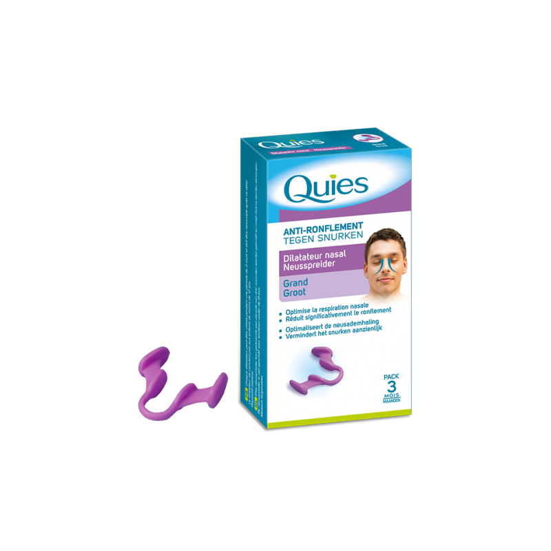 QUIES ANTI RONFLEMENT DILATATEUR NASAL 