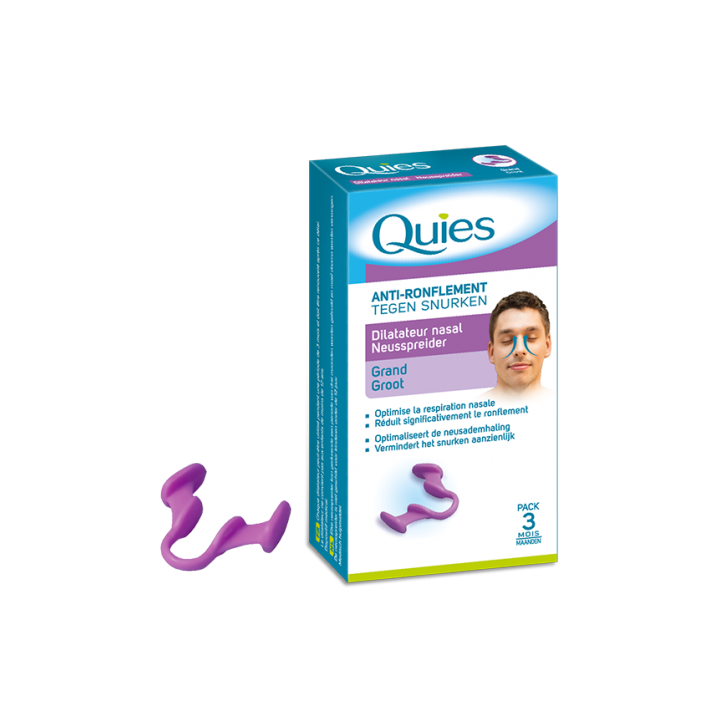 QUIES ANTI RONFLEMENT DILATATEUR NASAL 