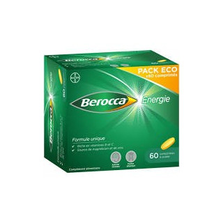 BEROCCA ENERGIE 60 COMPRIMES PELLICULES 