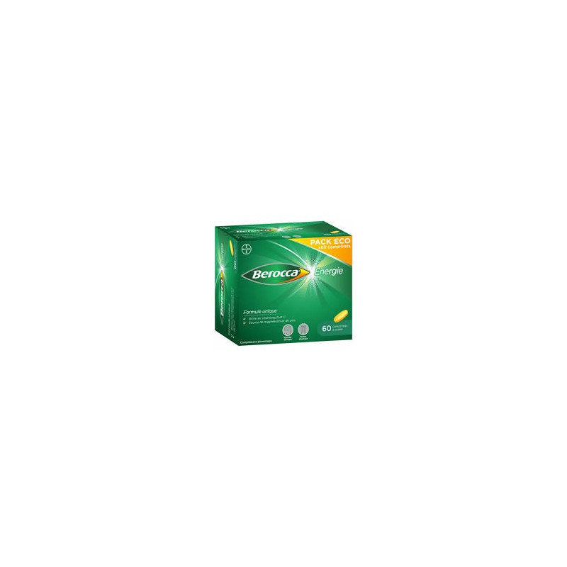 BEROCCA ENERGIE 60 COMPRIMES PELLICULES 