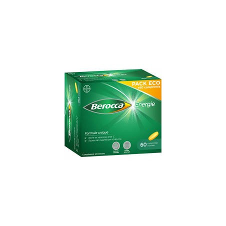 BEROCCA ENERGIE 60 COMPRIMES PELLICULES 