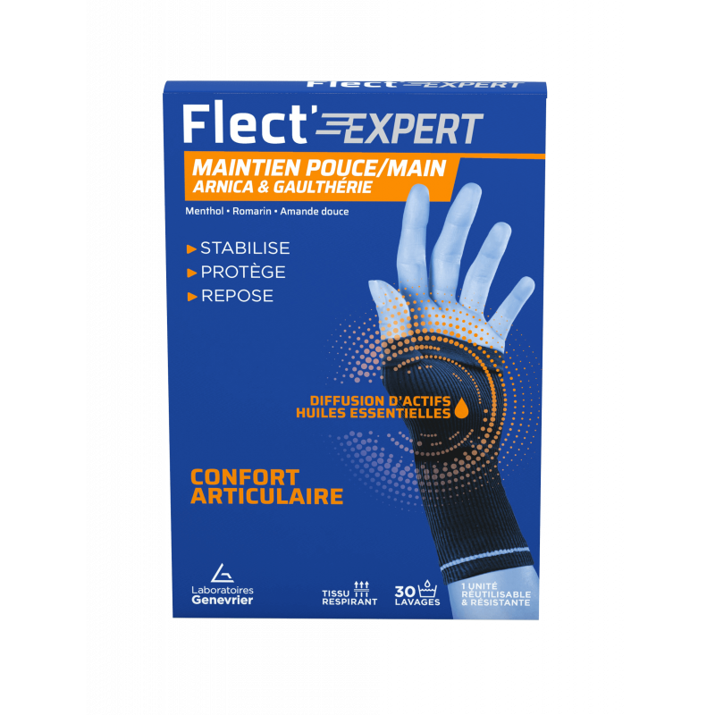 Flect'Expert Maintien Pouce/Main Arnica et Gaulthérie 30 lavages