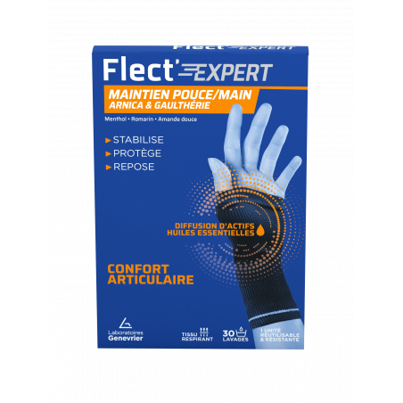 Flect'Expert Maintien Pouce/Main Arnica et Gaulthérie 30 lavages