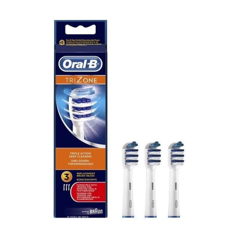 Oral-B 3 Brossettes Trizone 