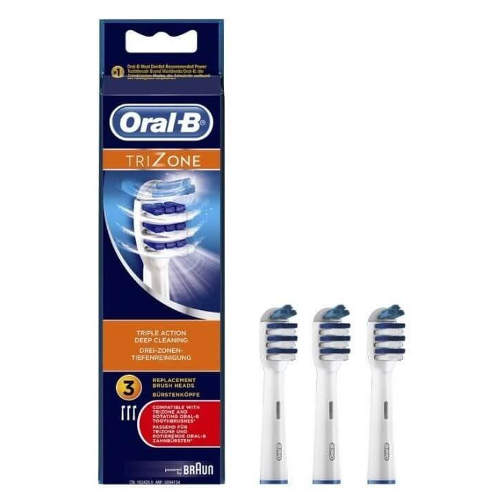 Oral-B 3 Brossettes Trizone 