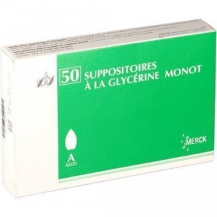 50 Monot Glycerin Suppositories Adults