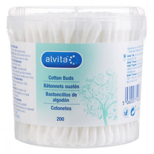 200 Coton-tiges Alvita  