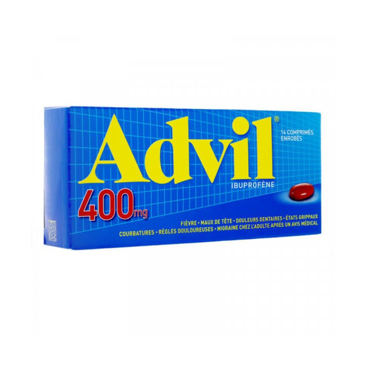 Advil 400 mg 14 comprimés 