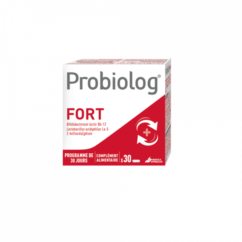 PROBIOLOG FORT COMPLEMENT ALIMENTAIRE 30 GELULES